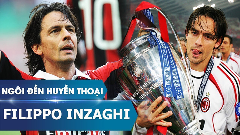 Filippo Inzaghi vua việt vị, huyền thoại dị biệt của bóng đá thế giới 4 thành tích đạt được của Inzaghi
