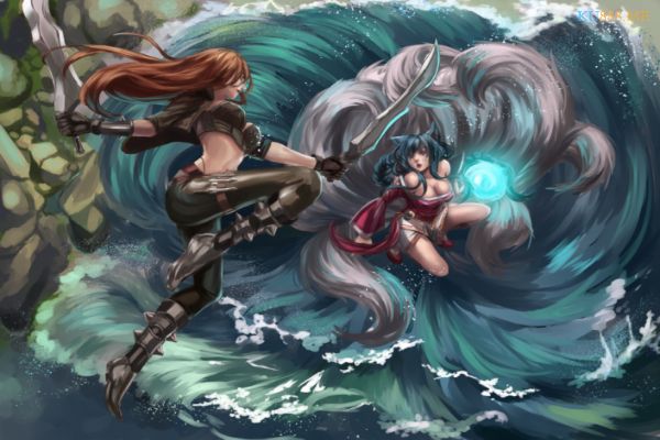 Cách lên đồ Ahri mùa 11 - siêu pháp sư đường giữa 1 Ahri - nữ hồ ly 9 đuôi