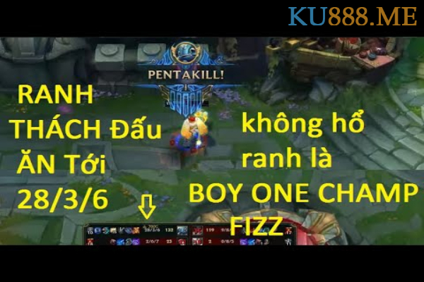 Tiêu điểm tướng Fizz mùa 11 3 Boy 1 champ Fizz hủy diệt rank Thách đấu