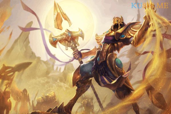 Azir - Hoàng đế sa mạc Shurima cổ xưa Azir - Hoàng đế sa mạc Shurima cổ xưa