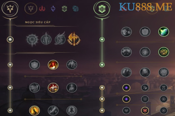 Hướng dẫn xây dựng bảng ngọc Mordekaiser mùa 11 cho cao thủ leo rank 3 Bảng ngọc Mordekaiser hoàn chỉnh