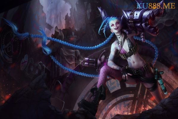 Jinx - Khẩu pháo nổi loạn tới từ Zaun Jinx - Khẩu pháo nổi loạn tới từ Zaun