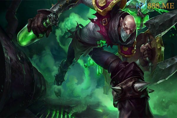 Các tướng khắc chế Garen - Singed Các tướng khắc chế Garen - Singed