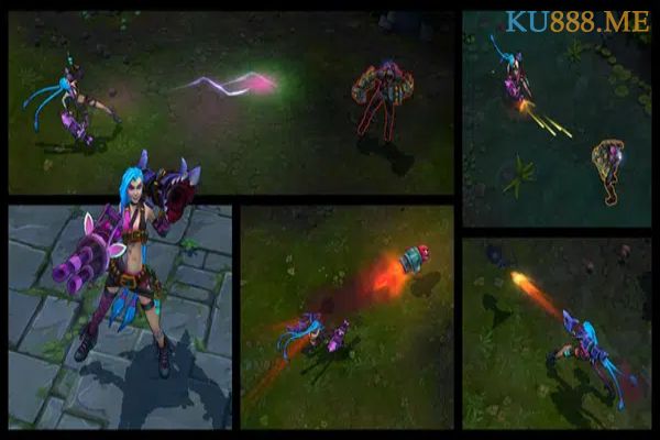 Tạo hình và các kỹ năng của Jinx Tạo hình và các kỹ năng của Jinx