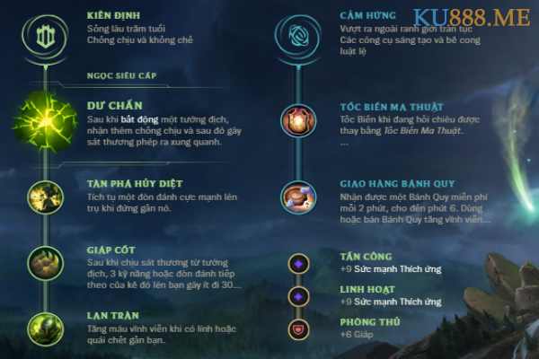 Bảng bổ trợ cho Leona mùa 11 - biểu tượng cho sức mạnh của mặt trời 4 Bảng bổ trợ tướng Leona