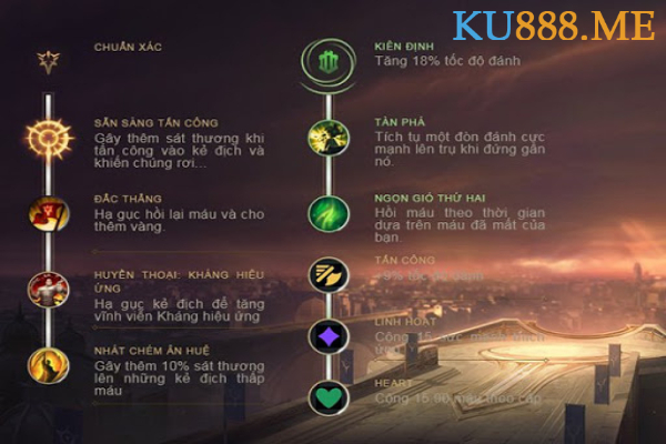 Xây dựng bảng bổ trợ Gnar mùa 11 - Quái thú cuồng nộ 3 Bảng bổ trợ cho Gnar