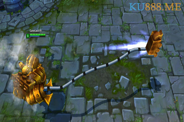 Tiêu điểm tướng Blitzcrank mùa 11 - Người máy cơ khí 3 Bàn tay hoả tiễn của tướng Blitzcrank