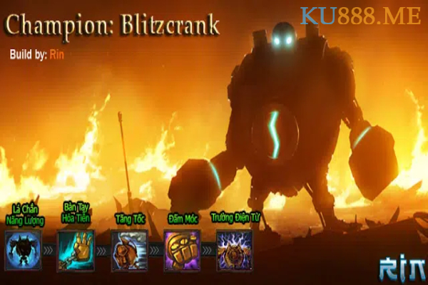 Tiêu điểm tướng Blitzcrank mùa 11 - Người máy cơ khí 2 Bộ kĩ năng của tướng Blitzcrank