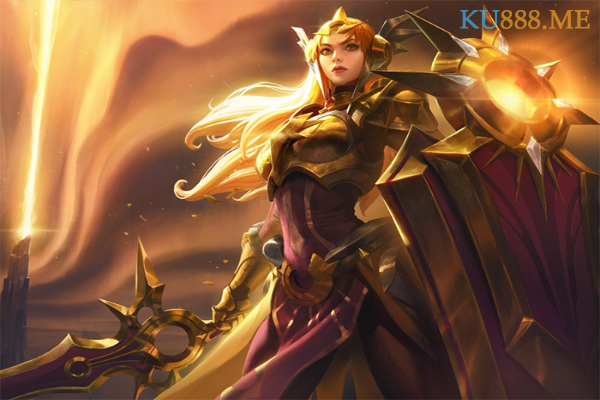 Bảng bổ trợ cho Leona mùa 11 - biểu tượng cho sức mạnh của mặt trời 2 thần binh của Leona