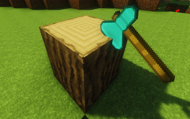 Hướng dẫn xây nhà đẹp trong Minecraft nhanh chóng nhất 1 Gỗ - tài nguyên phổ thông trong Minecraft