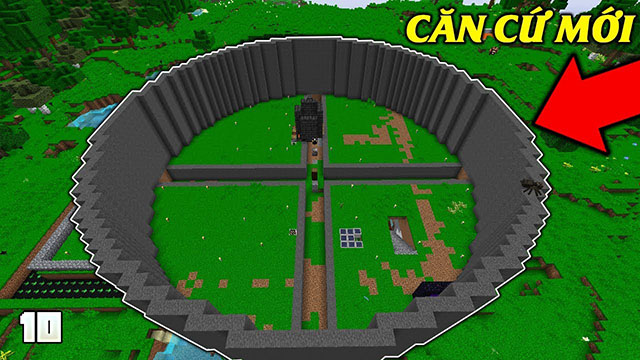 Cách xây hình tròn trong Minecraft - Thoả sức sáng tạo 2 xây hình tròn