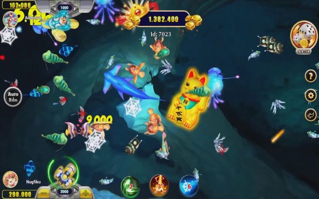 Không nên lựa chọn tính năng bắn auto trong game bắn cá Không nên lựa chọn tính năng bắn auto trong game bắn cá