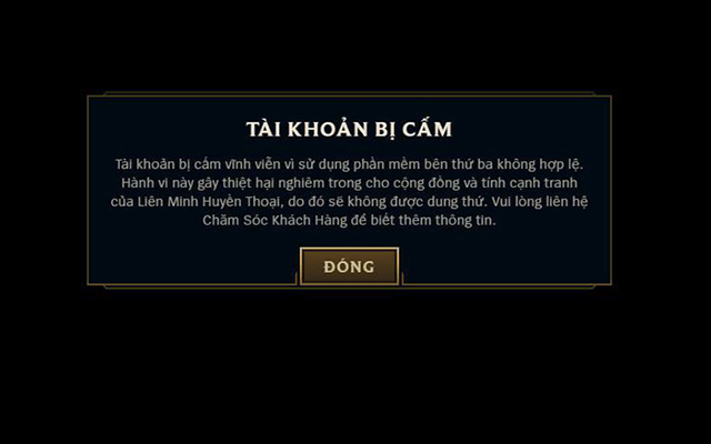 Nguyên nhân và cách xin ân xá tài khoản LOL hiệu quả 1 Có rất nhiều nguyên nhân dẫn đến tình trạng khóa tài khoản
