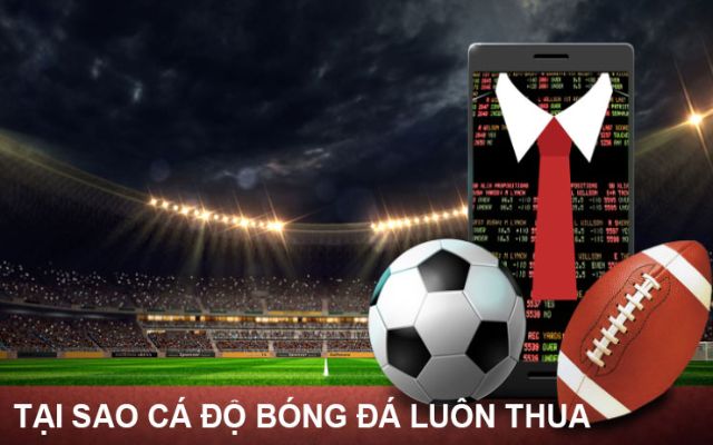 Tại sao cá độ bóng đá luôn thua Tại sao cá độ bóng đá luôn thua