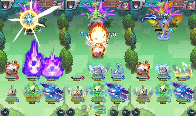 Bảo Bối Thần Kỳ H5 - Game đấu thú cưng Pokemon tái hiện trở lại 2 Cách chơi game