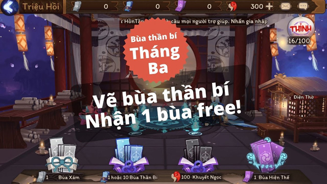 Bùa hiện thế - Kinh nghiệm đỉnh cao triệu hồi thức thần trong game m Dương Sư 2 Cách sử dụng bùa hiện thế