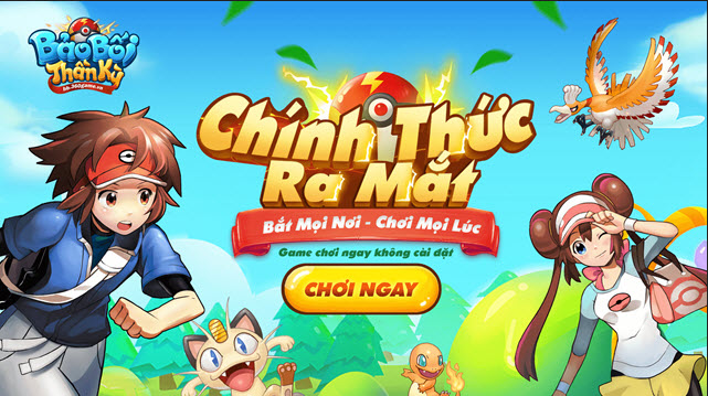 Bảo Bối Thần Kỳ H5 - Game đấu thú cưng Pokemon tái hiện trở lại 1 Game Bảo bối thần kỳ H5