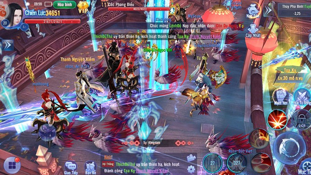 Kiếm ma 3D - Siêu phẩm kiếm hiệp trên Mobile cho game thủ 3 Vì Game Tên Kiếm Ma 3D nên hệ thống skill cũng toàn kiếm là kiếm