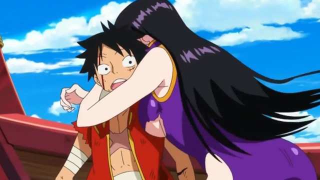 Boa Hancock yêu Luffy – Chuyện tình trắc trở của cặp đôi Vua hải tặc 3 Sau khi Luffy cứu Boa Hancock anh đã nhận được tình yêu của cô