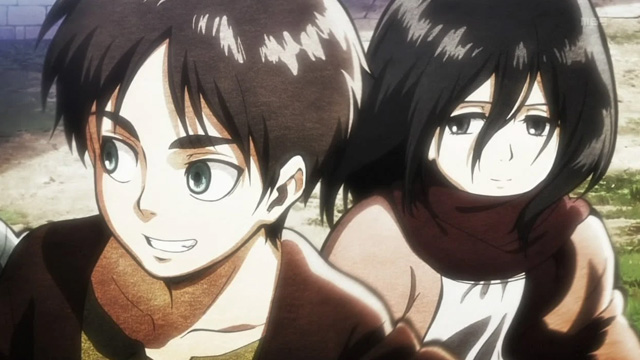 Attack on Titan: Mối quan hệ để lại nhiều tiếc nuối của Eren Mikasa 3 Eren và Mikasa 1 tình yêu giữa 2 người nhưng chưa bao giờ nói