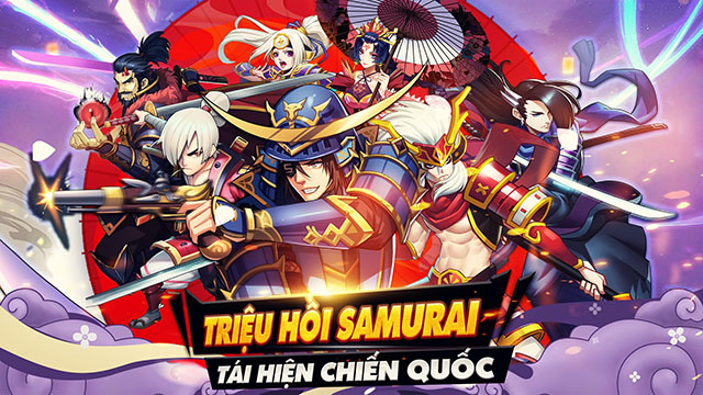 Code Đại Chiến Samurai - Bí kíp chinh phục game thẻ tướng đỉnh cao 1 game Đại Chiến Samurai