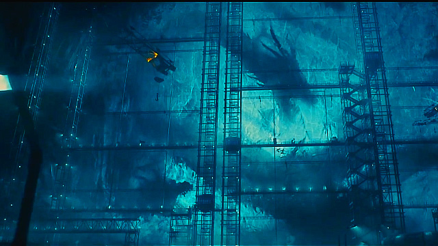 Vua Ghidorah - Quái vật ba đầu huyền thoại trong Chúa tể Godzilla 2 Hình ảnh Vua Ghidorah bị đóng băng tại nam cực