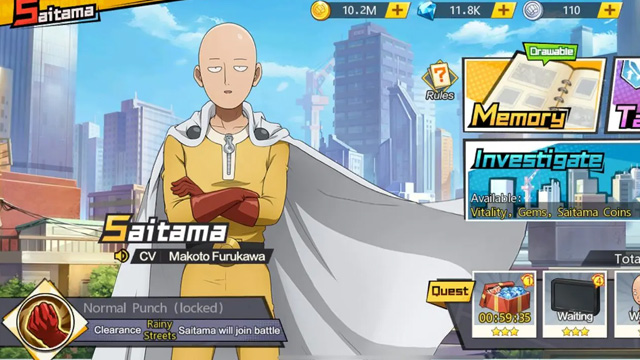 One Punchman: Strongest - Tựa game đấu thẻ tướng không thể bỏ qua 1 One Punchman
