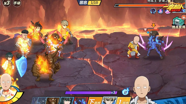 One Punchman: Strongest - Tựa game đấu thẻ tướng không thể bỏ qua 3 Nhật vật và hệ thống skill bám sát cốt truyện