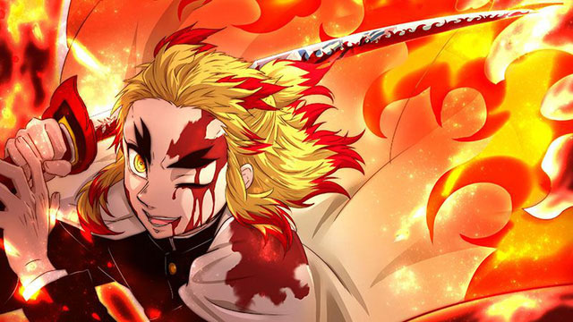 Viêm Trụ Kyojuro Rengoku - Thợ Săn Quỷ đỉnh cao trong manga Kimetsu No Yaiba 5 Phân đoạn ở Vô Hạn Xa Điệp