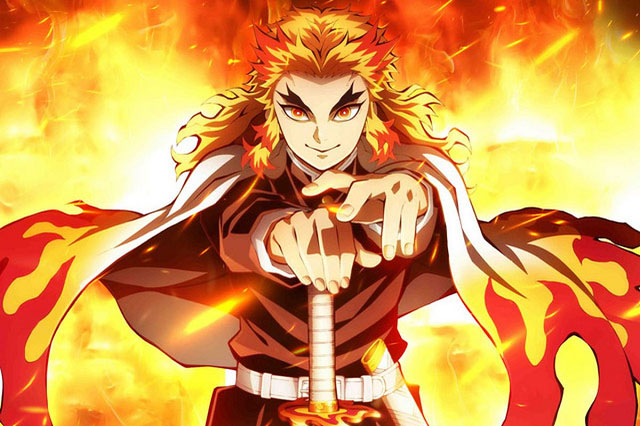Viêm Trụ Kyojuro Rengoku - Thợ Săn Quỷ đỉnh cao trong manga Kimetsu No Yaiba 2 Viêm Trụ Kyoujuro Rengoku