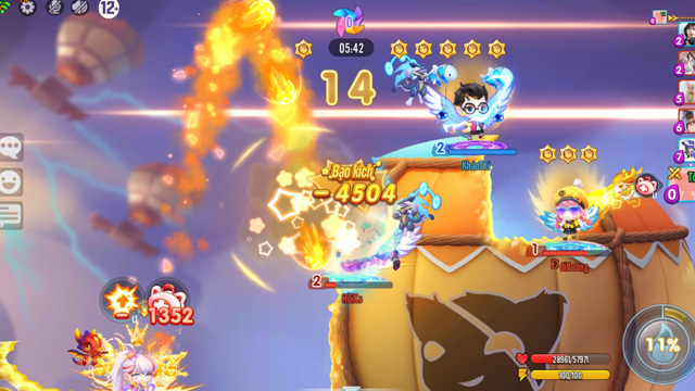 Gun Star - Game bắn súng tọa độ đỉnh cao hay nhất 2021 2 Game được thiết kế theo phong cách Chibi và lối chơi giống Gunny ngày xưa