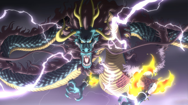 One Piece: Sức mạnh thực thụ của Tứ Hoàng Kaido 3 Kaido sở hữu sức mạnh của Rồng Thần