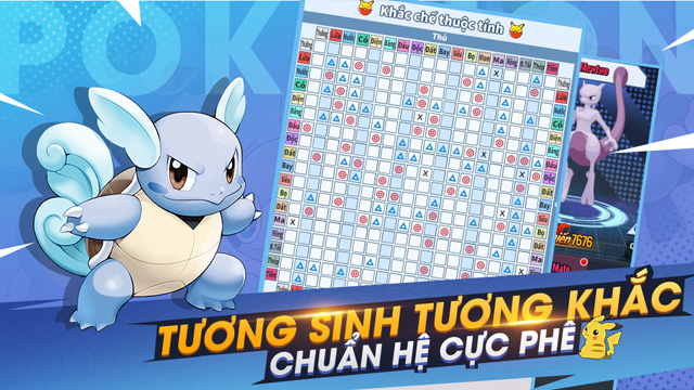 Review Siêu Thần Thú Mobile - Game hay nhất về thế giới Pokemon 3 Game cũng có hệ thống ngũ hành tương sinh tương khắc