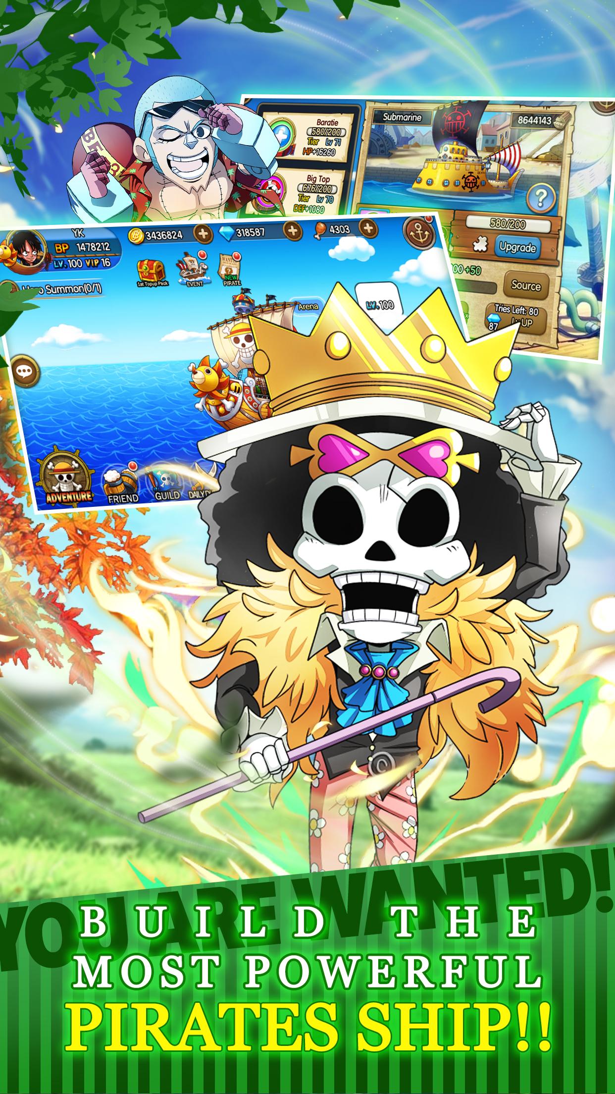Tìm hiểu về Sunny Pirates Going Merry - Game nhập vai hải tặc hấp dẫn 3 download game